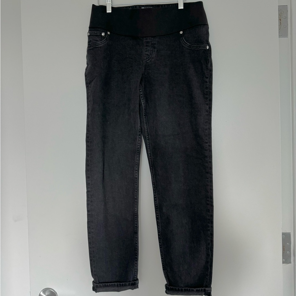 ASOS Design Maternity Charcoal Jeans